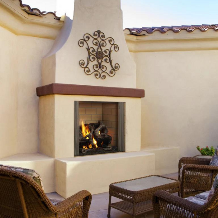 Majestic Castlewood 42 Outdoor Wood Burning Fireplace - ODCASTLEWD-42