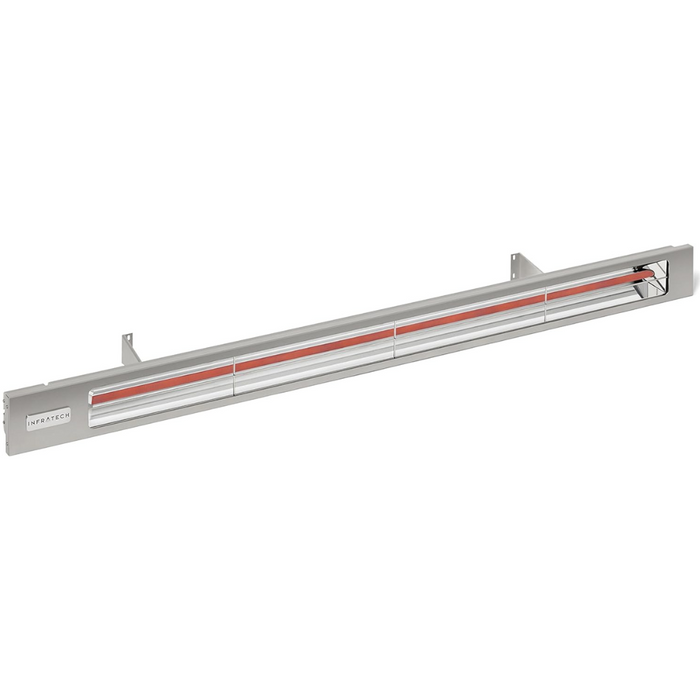 Infratech Slimline Series 63 1/2-Inch 3000W Single Element Electric Infrared Patio Heater - 240V - Silver - SL3024SV