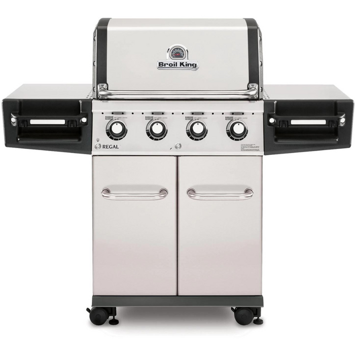 Broil King Regal S420 Pro 4-Burner Propane Gas Grill - Stainless Steel