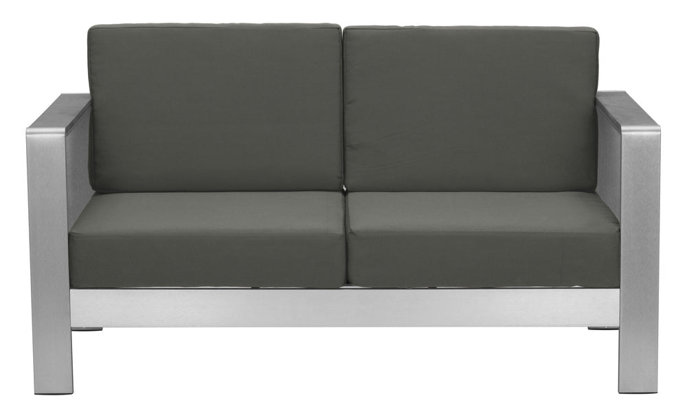 Zuo Modern Outdoor Cosmopolitan Sofa Gray