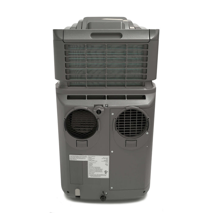 Whynter 13,000 BTU (6,345 BTU SACC) Dual Hose Portable Air Conditioner/Dehumidifier/Fan, Carbon Filter, Storage Bag, Grey ARC-131GD