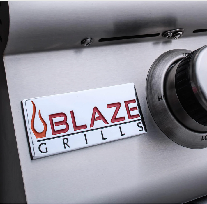 Blaze Premium LTE 40-Inch 5-Burner Built-In Propane Gas Grill With Rear Infrared Burner & Grill Lights - BLZ-5LTE2-LP