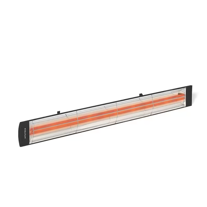 Infratech CD-Series 61 1/4-Inch 6000W Dual Element Electric Infrared Patio Heater - 240V - Black