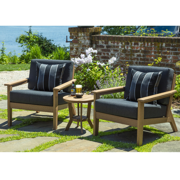 Seaside Casual Dex Lounge Chair and Side Table Set