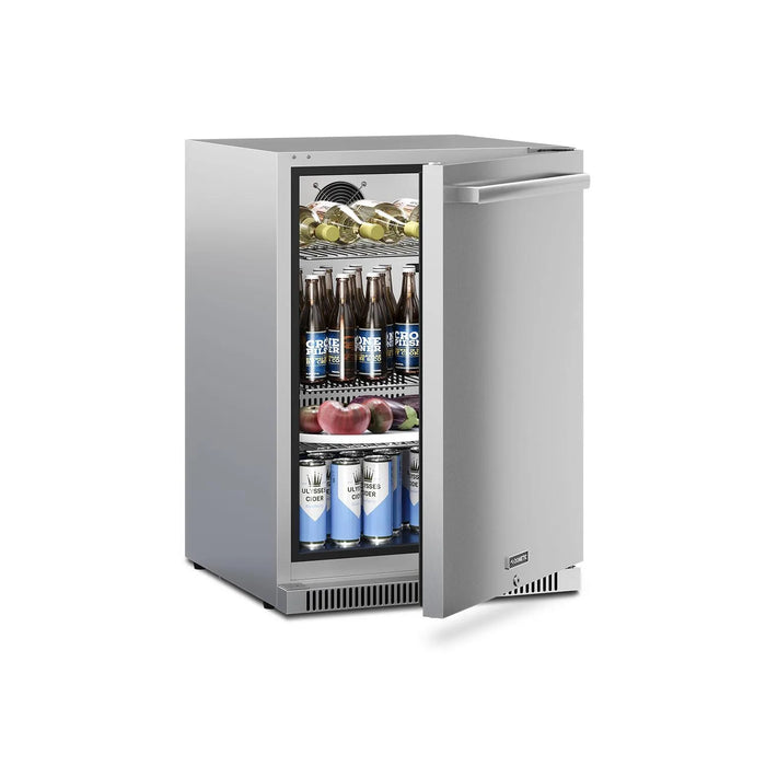 Dometic E-Series 24-Inch Reversible Hinge Refrigerator W/ Lock EA24F