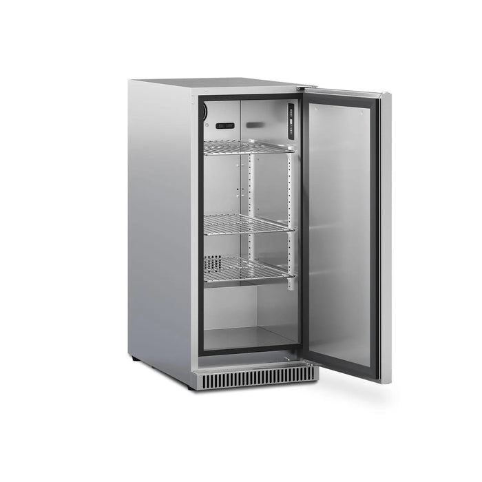 Dometic RV E-Series 15-Inch Reversible Hinge Refrigerator W/ Lock EA15F