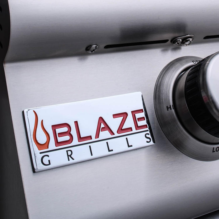 Blaze Premium LTE Marine Grade 32-Inch 4-Burner Built-In Natural Gas Grill With Rear Infrared Burner & Grill Lights - BLZ-4LTE2MG-NG
