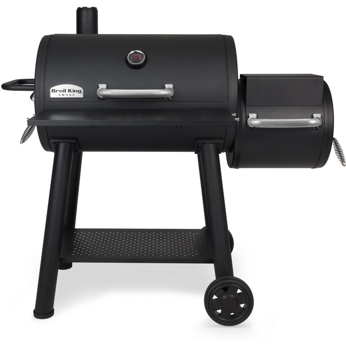 Broil King Smoke XL 32-Inch Offset Charcoal Smoker - BK958050