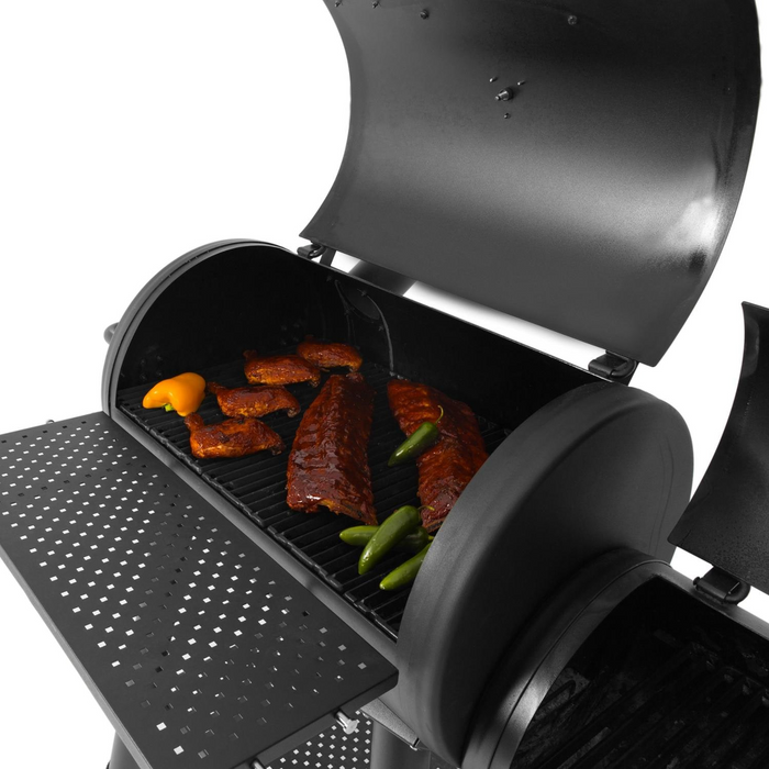 Broil King Smoke XL 32-Inch Offset Charcoal Smoker - BK958050