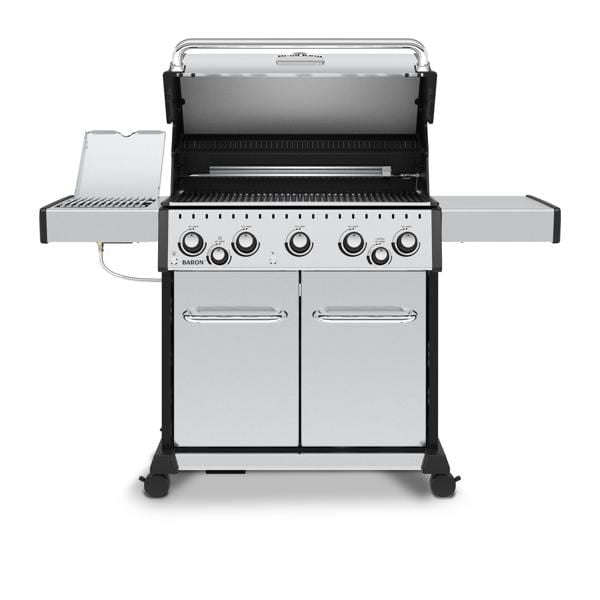 Broil King Baron S 590 Pro IR 5-Burner Propane Gas Grill With Rotisserie and Sear Station - BK876944